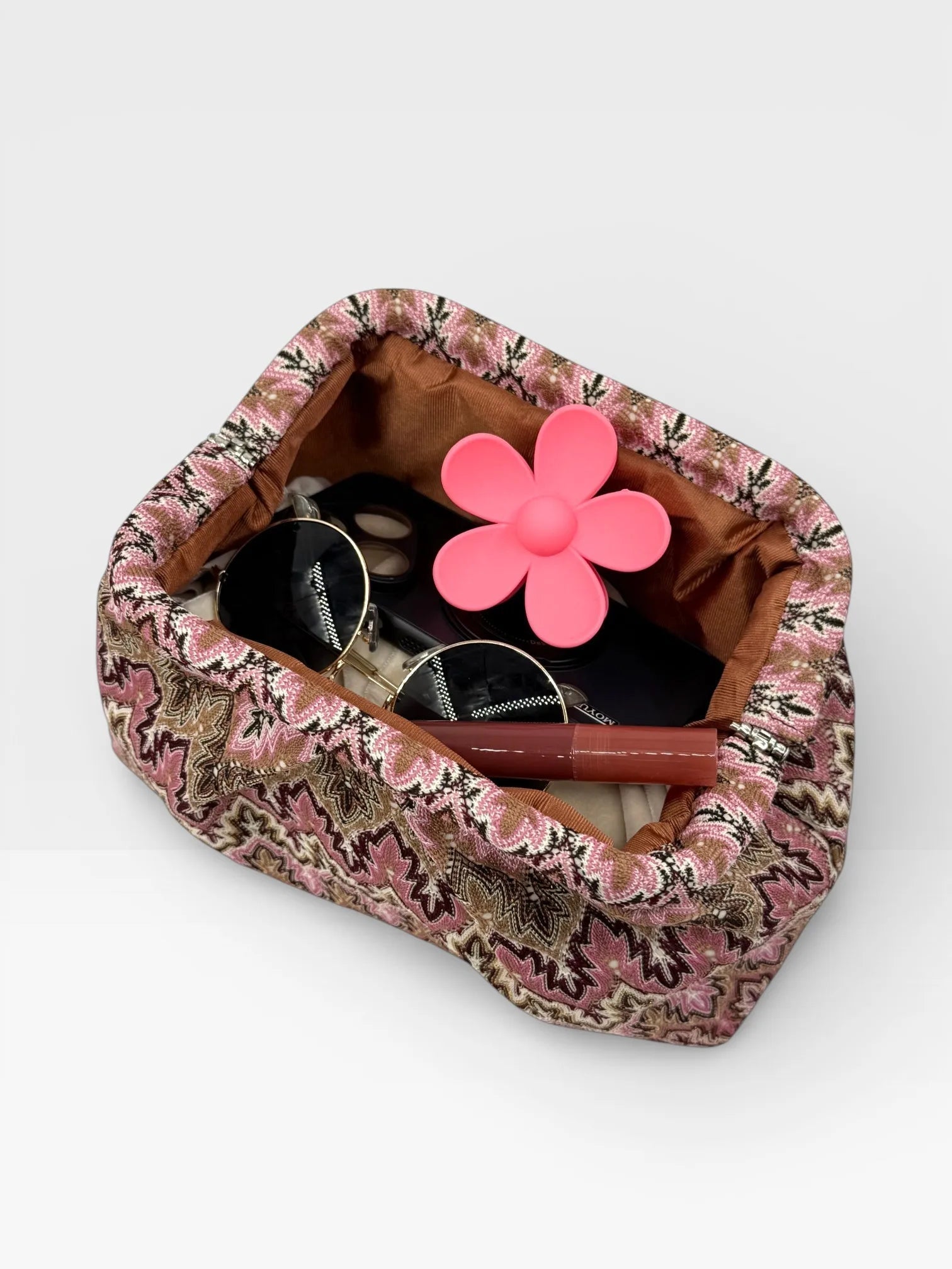 SOERA Bianca Jacquard Pleated Clutch - Bag -