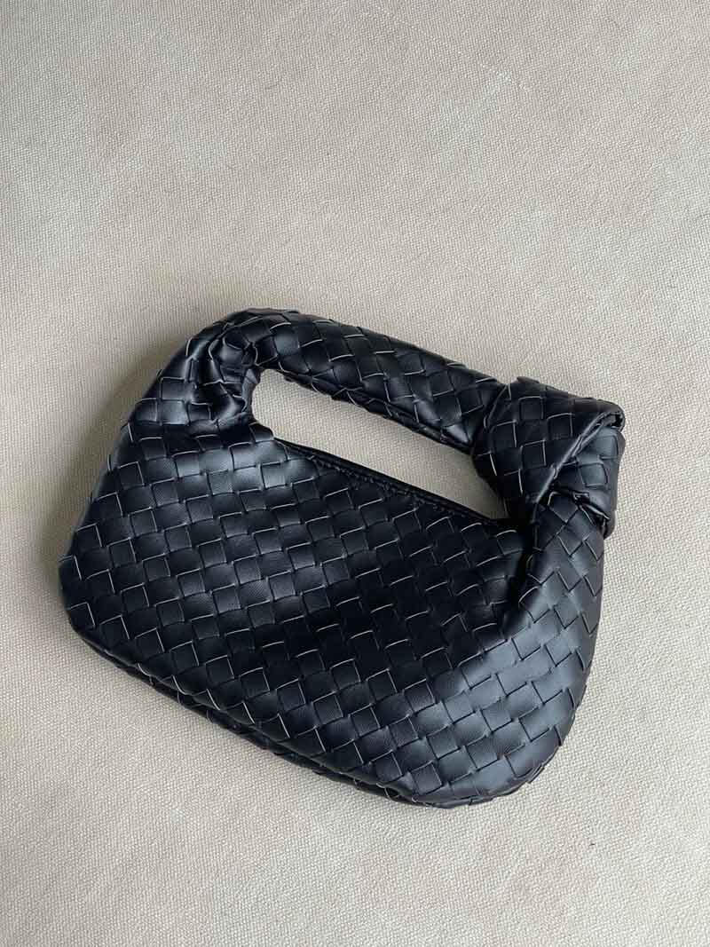 SOERA Woven bag mini - Handbags - DBAD2-QK389001 black