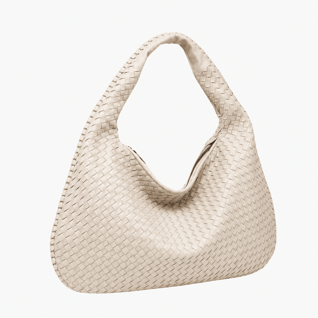 SOERA Woven Bag XL - Handbags - DBAD2-QL367004 White