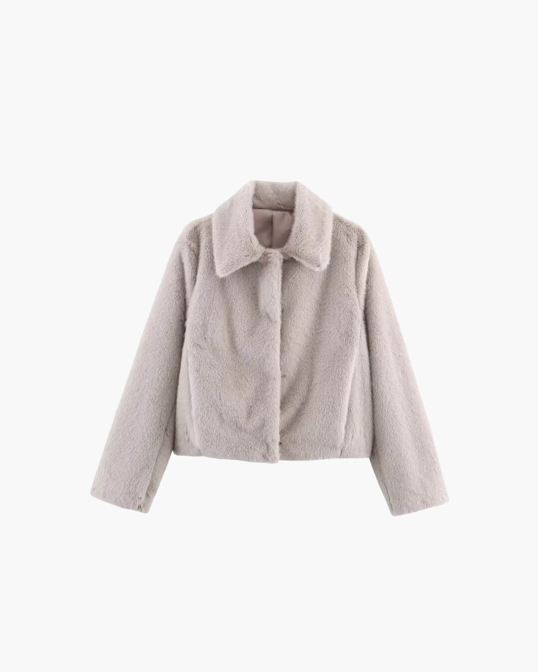 SOERA Alexandra Faux Fur Jacket - Jackets - White S