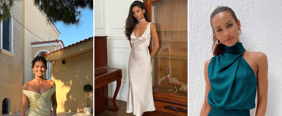 Satin & Silk-Touch Fabrics: The Late-Summer Upgrade