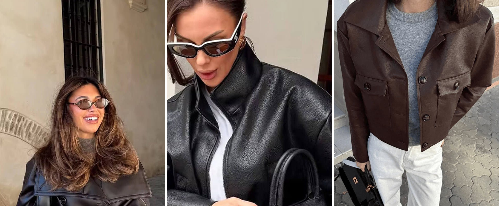 The Leather-Look Jacket: Five September Formulas - SOERA