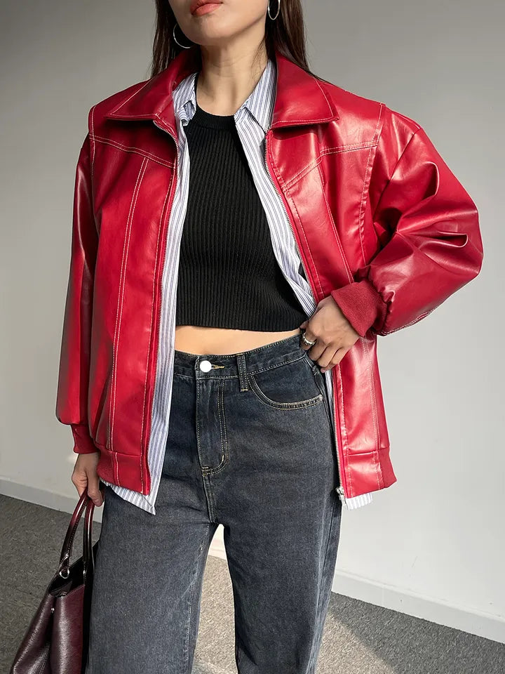 Brooke bomber com fecho