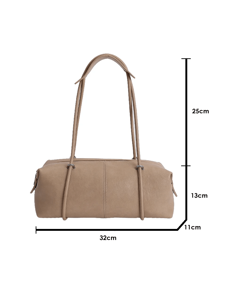 SOERA Mila Boston Pillow Bag - Bag - SOERA-961731-KHA-OS-76227 Beige