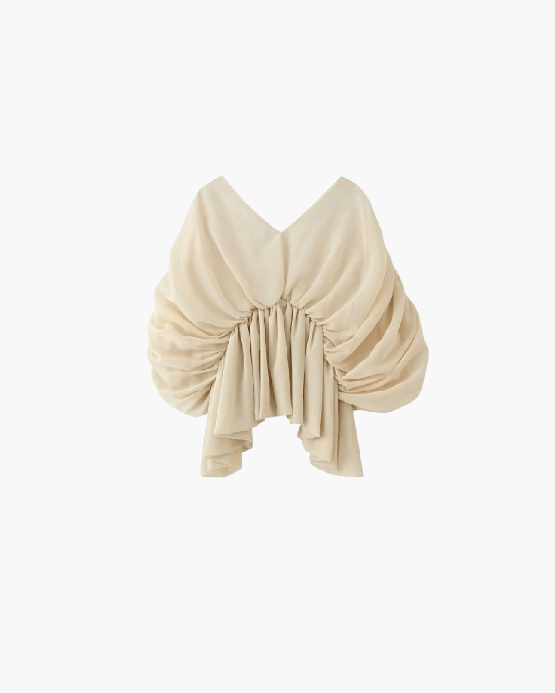 SOERA Margot Draped Chiffon Top - Blouse - SOERA-708675-L-OS-60419 L