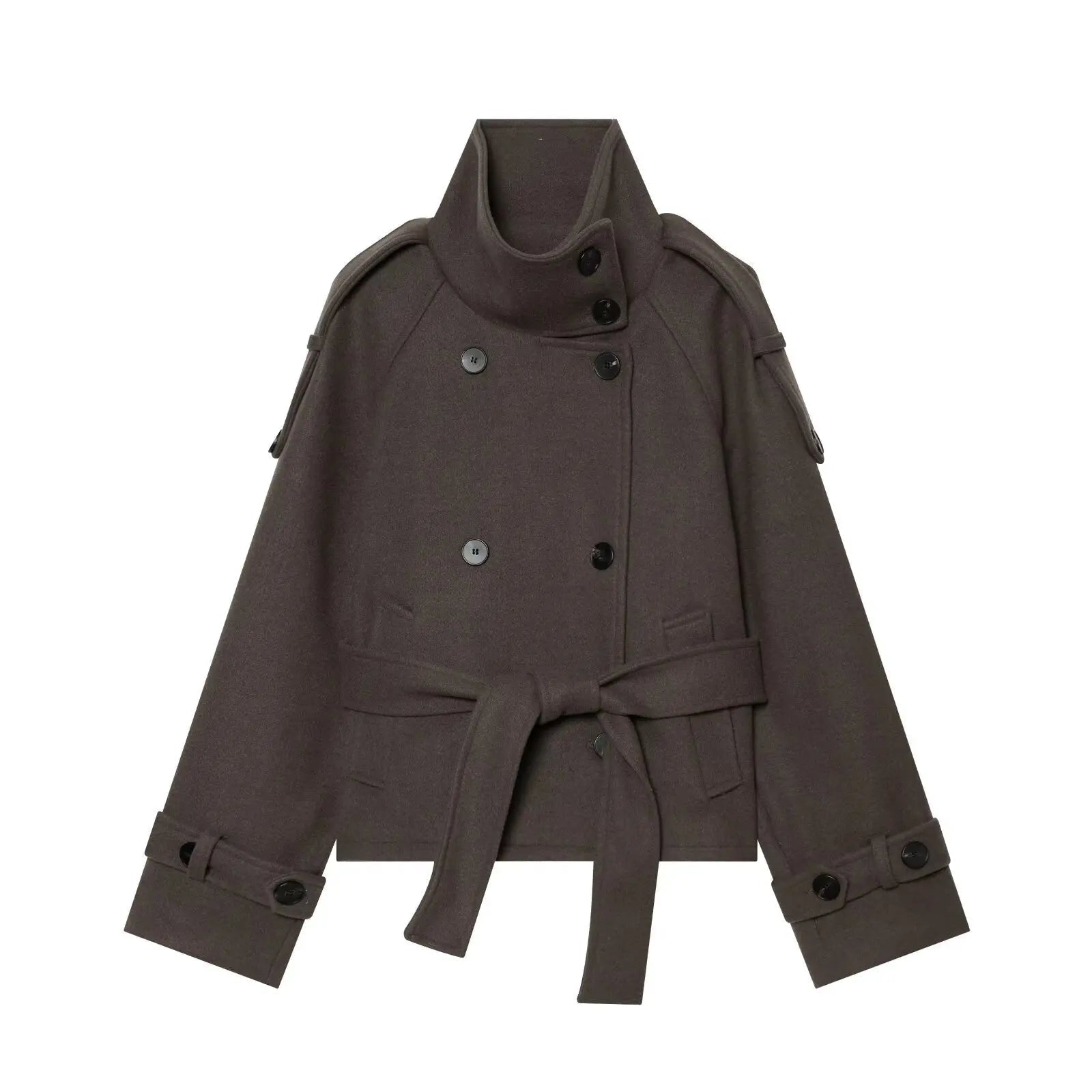 SOERA Esther Double Breasted Belted Coat - Coat - SOERA-459651-DEF-OS-95173 M