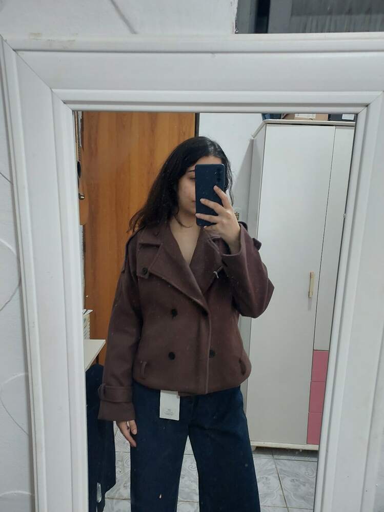 SOERA Sarah High Collared Coat - Coat - SOERA-559107-DEF-OS-87303 Brown M
