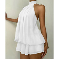 Mini Vestido Halter sem Costas Eden