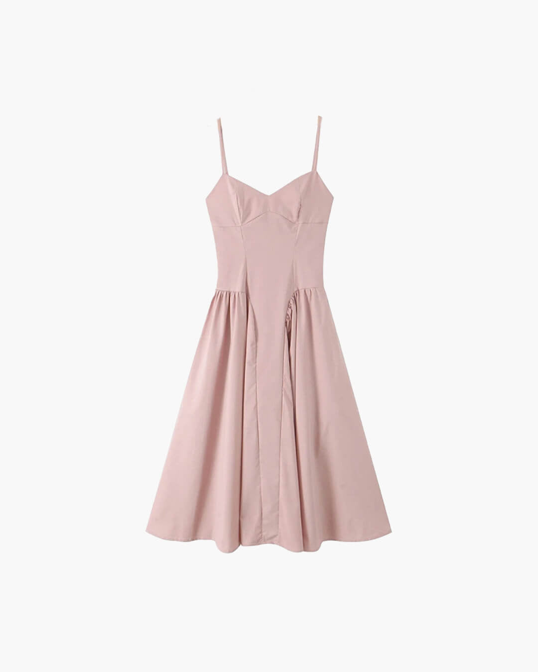 SOERA Luciana Bodice Spaghetti Strap Midi Dress - Dresses -  Soft Peach M