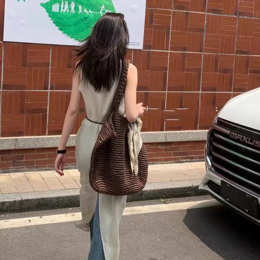 SOERA Morgan Soft Knitted Crossbody Bag - Handbags -  Dark Brown