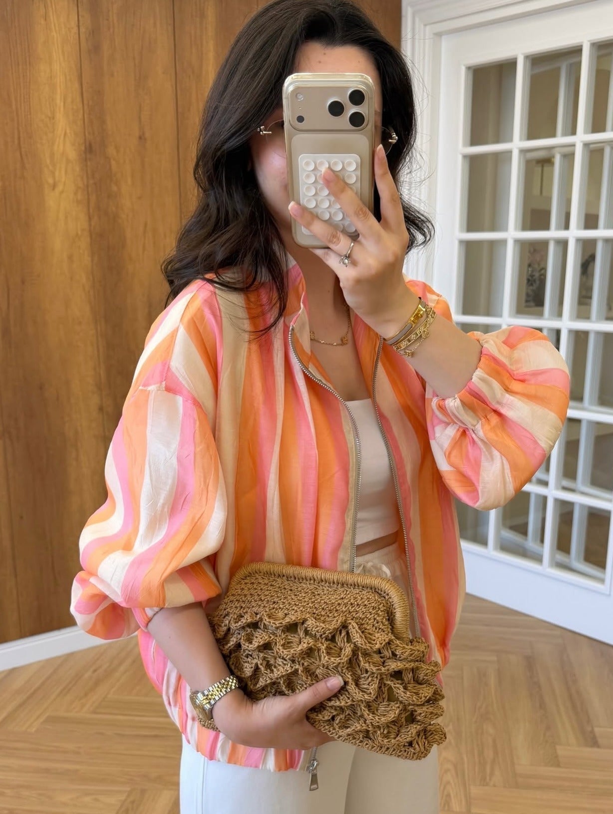 SOERA Valerie Candy Bomber Jacket - Jacket - SOERA-520323-L-OS-24195 L