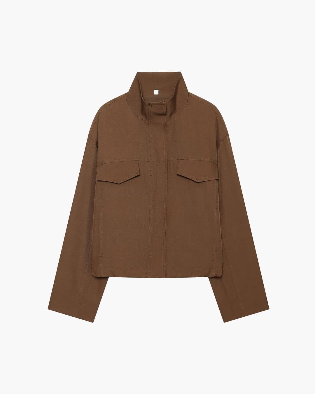 SOERA Dida Brown Zip Jacket - Jacket - SOERA-960067-S-BROWN-01187 Brown S