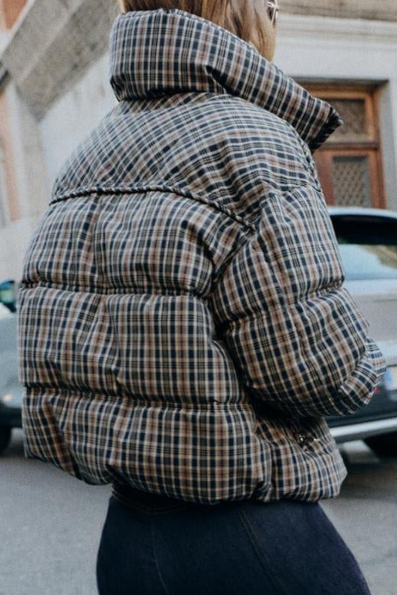SOERA Monica Plaid Puffer Jacket - Jacket - SOERA-573827-CHE-XS-36675 XS