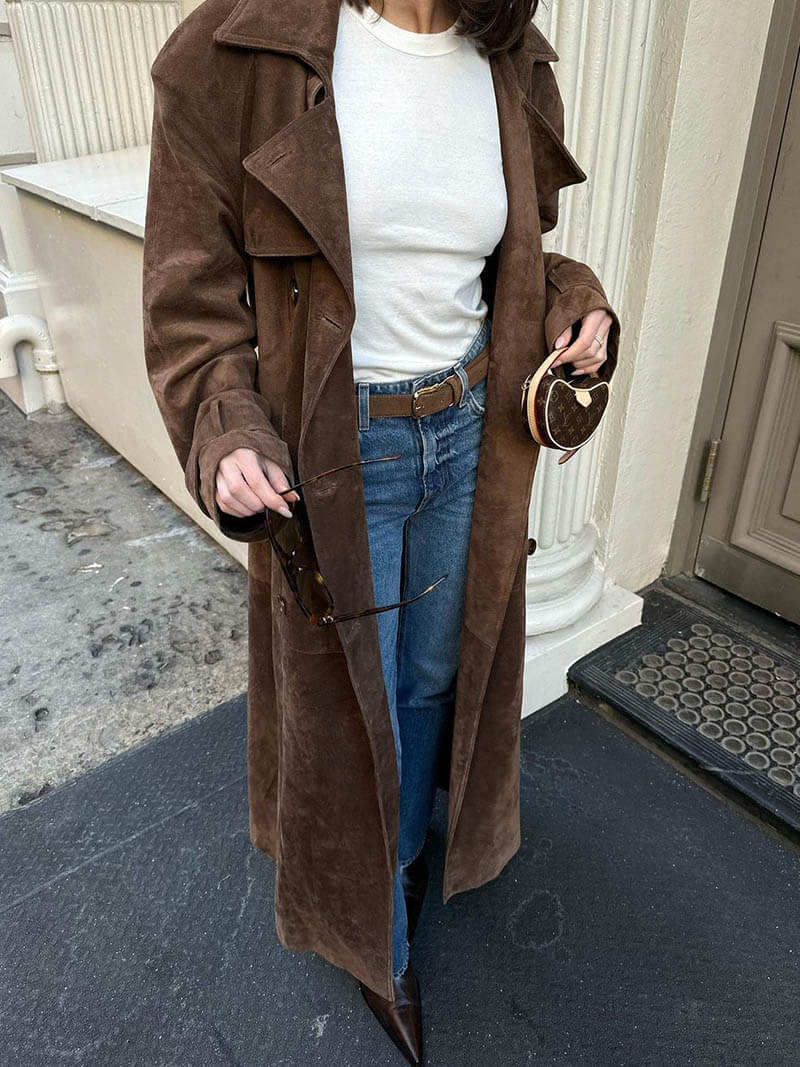 SOERA Molly faux suede Trenchcoat - jackets - DWOD3-TV156001 S