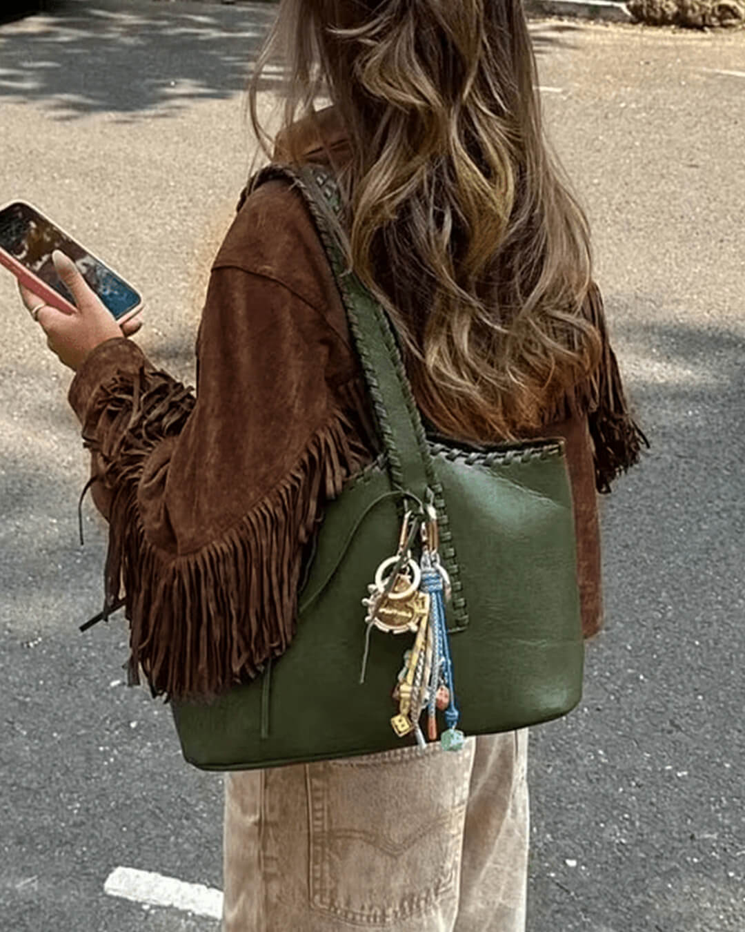 SOERA Sophia Tassel Suede Jacket - Jackets - SOERA-255171-DEF-OS-83492 S