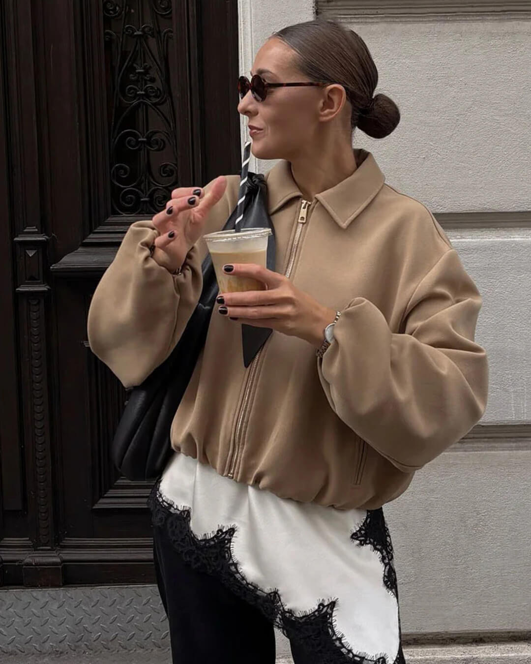 Seraphina Casaco Bomber Enchido