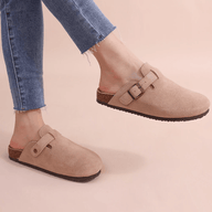 Sandálias Minerva Slip-On com Fivela Ajustável