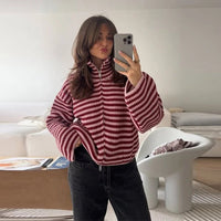Simona Camisola de Malha com Fecho
